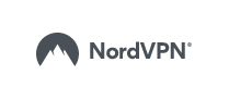 NordVPN logo black and white