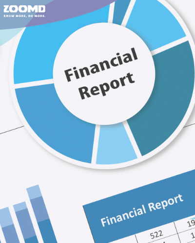 financial report image